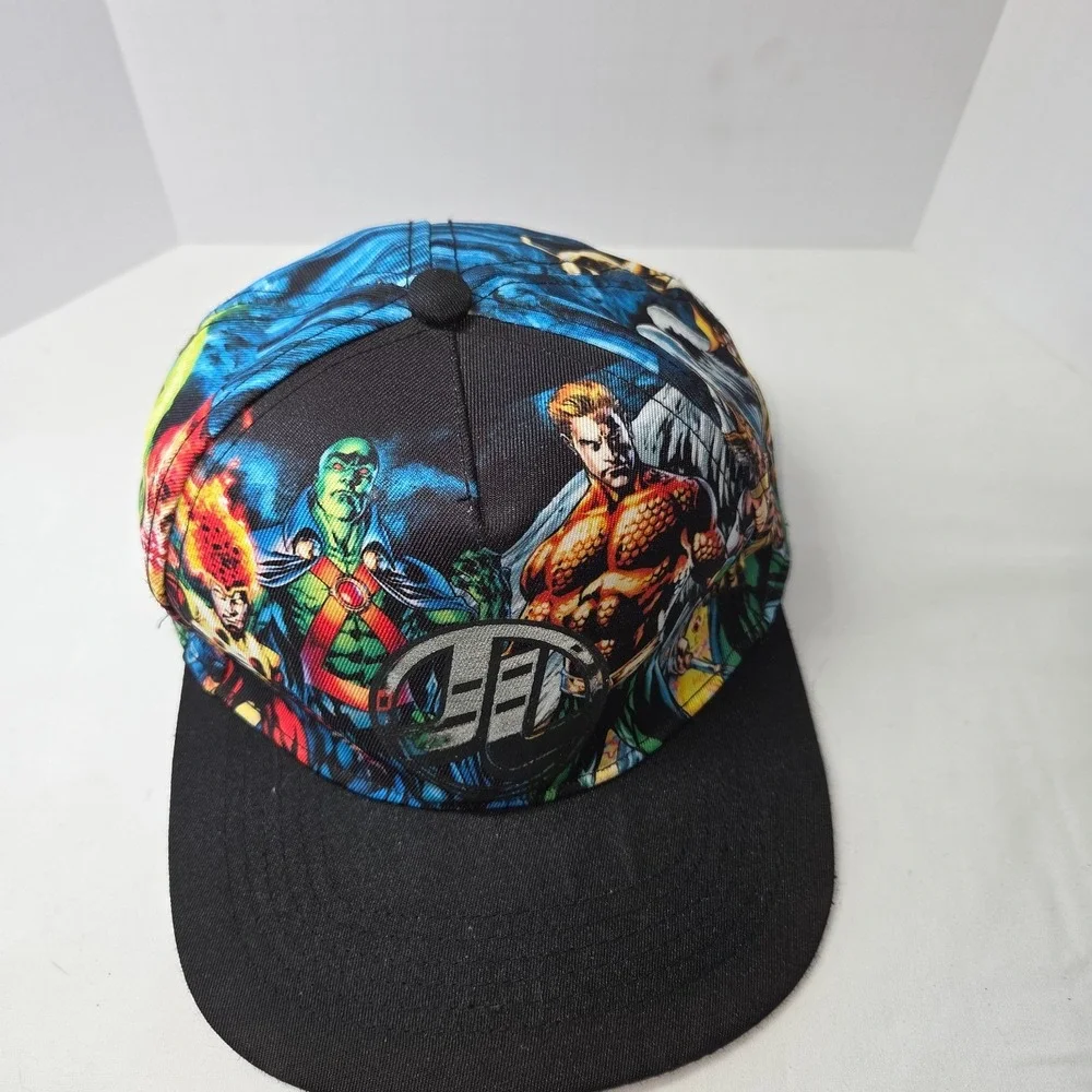 DC Comics Justice‎ League Kids/Youth Snapback Multi-colored Hat